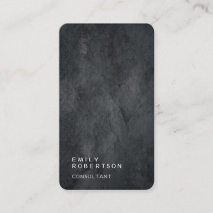 Carte De Visite Linge simple gris clair tendance moderne minimalis