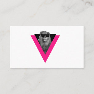 Carte De Visite Lion Cool