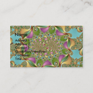 Carte De Visite Liquide