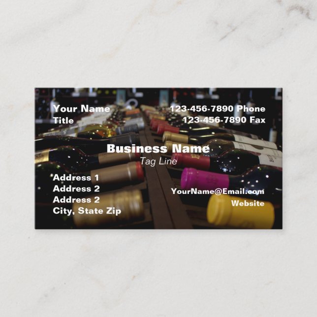 Carte de visite Liquor HAMbyWG (Devant)