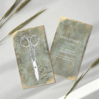 Liste de cheveux Vintage Gold Grunge Cadre Salon