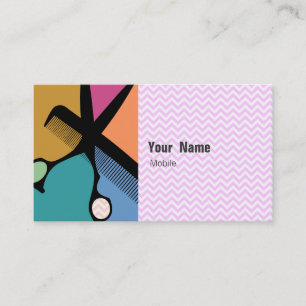 Carte De Visite Liste des cheveux