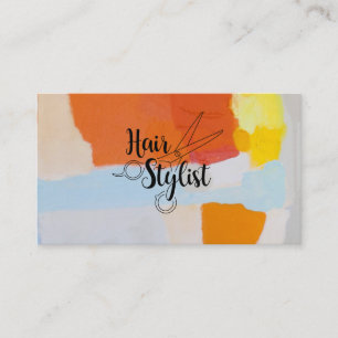 Carte De Visite Liste des cheveux