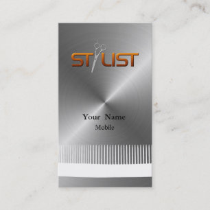 Carte De Visite Liste des cheveux