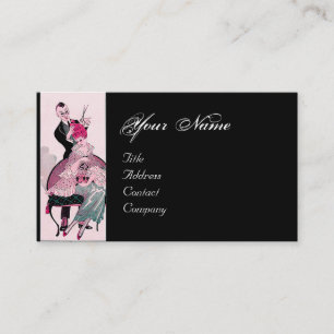 CARTE DE VISITE LISTE DES CHEVEUX, SALON DE BEAUTÉ MODE MASQUER AR