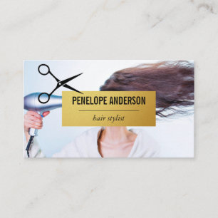 Carte De Visite Liste des cheveux Salon des cheveux