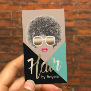 Carte De Visite Liste des cheveux Salon des cheveux Beauty Gir