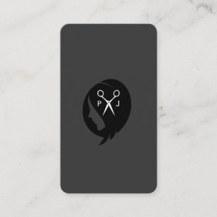 Carte De Visite Liste professionnelle des cheveux