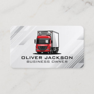 Carte De Visite Livraisons par Camion   Logistique