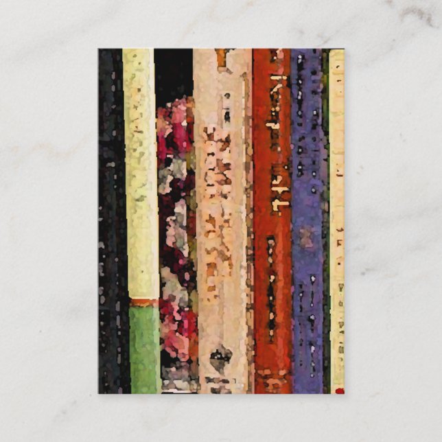 Carte De Visite Livres ATC (Devant)