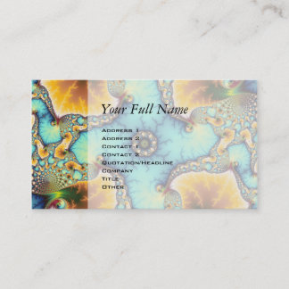 Carte De Visite L'Observateur - Fractal