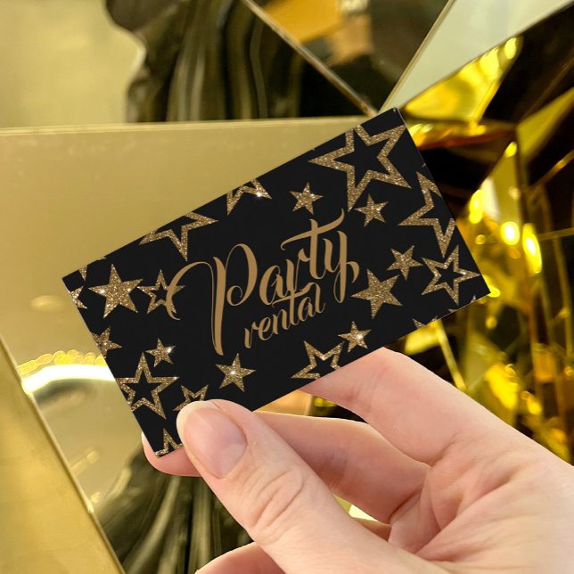 Carte De Visite Location de Fête Équipement de restauration Fancy  (Perfect for business)