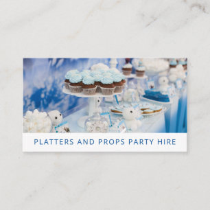 Carte De Visite Location d'événement d'approvisionnement de la par