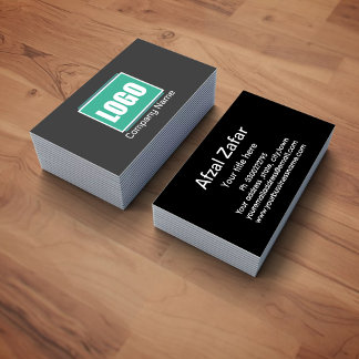 Carte De Visite Logo, adresse et contact professionnels personnali