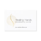 Logo Cercles Dorés Abstraits Chiropratique