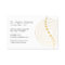 Logo Cercles Dorés Abstraits Chiropratique