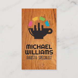 Carte De Visite Logo City Coffee Barista
