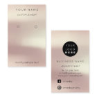 Logo Custom Jewelry Card Social Media Rose