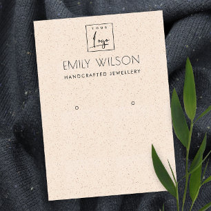 CARTE DE VISITE LOGO D'AFFICHAGE DE LA TEXTURE CÉRAMIQUE DE LA PAI