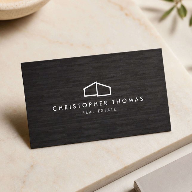 Carte De Visite Logo d'architecture de maison moderne, immobilier  (Créateur téléchargé)
