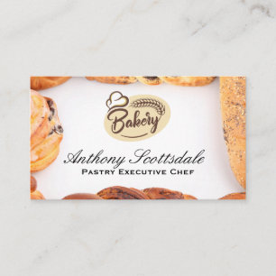 Carte De Visite Logo de boulangerie   Pâtisseries