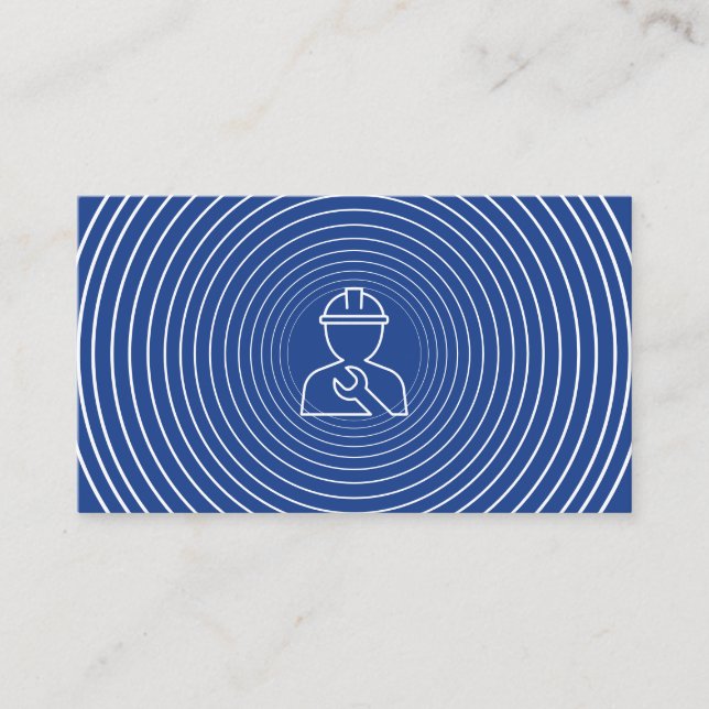 Carte De Visite Logo de bricolage de réparation de construction mo (Devant)