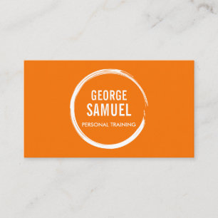 CARTE DE VISITE LOGO DE CHALK SKETCH DU FORMATEUR PERSONNEL