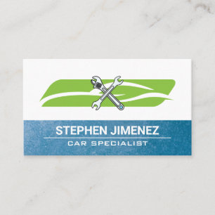 Carte De Visite Logo de clé de voiture   Services de réparation au