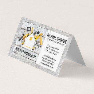 Carte De Visite Logo de construction à domicile Construction
