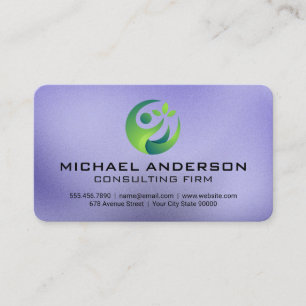 Carte De Visite Logo de Consulting Corp   Vert 