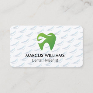 Carte De Visite Logo de Green Tooth Dental Soins de santé
