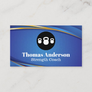 Carte De Visite Logo de Kettle Bells Santé