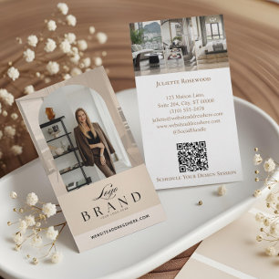 Carte De Visite Logo de la galerie de photos d'archives photograph