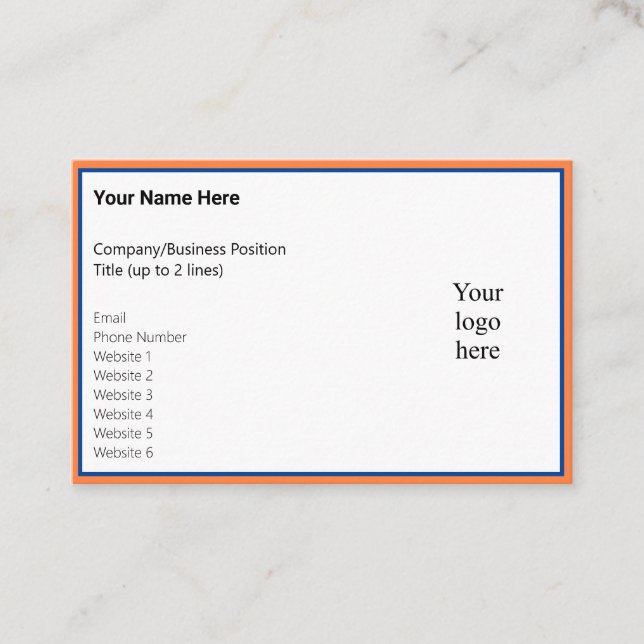 Carte De Visite Logo de la société en ligne Picked Mango et Deep B (Devant)