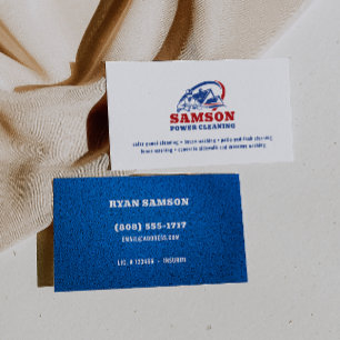 Carte De Visite Logo de lavage de pression