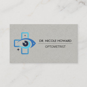 Carte De Visite Logo de l'œil médical   Médecin   Santé