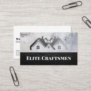 Carte De Visite Logo de maisons de luxe   Immobilier
