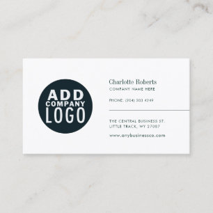 Carte De Visite Logo de marque moderne Corporate Minimaliste