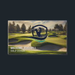 Carte De Visite Logo de navigation de golf | Arrière - plan du ter<br><div class="desc">Logo de navigation de golf | Golf Course Arrière - plan carte de visite est parfait pour ceux dans l'industrie de la santé et du bien-être. Ajoutez votre texte,  votre logo et votre imagerie pour en faire un design unique. ©2010 Joshua Martin</div>