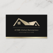 Logo de promoteur immobilier moderne