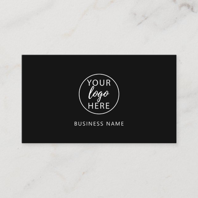 Carte De Visite Logo de société professionnelle (Devant)