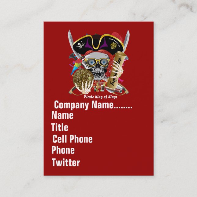Carte De Visite Logo de thème d'affaires le double regardent svp (Devant)