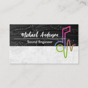 Carte De Visite Logo d'écouteurs Technologie Ai