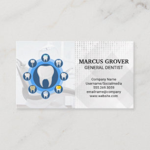 Carte De Visite Logo Dent   Illustrations Dentaires 