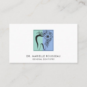 Carte De Visite Logo Dentist Tooth Business & Nomination