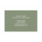 Logo dentiste dent sage vert cabinet dentaire