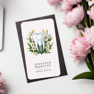 Carte De Visite Logo Dentiste Moderne