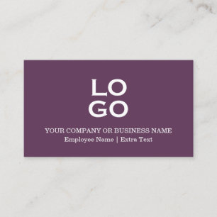 Carte De Visite Logo d'entreprise ou d'entreprise personnalisé Tit