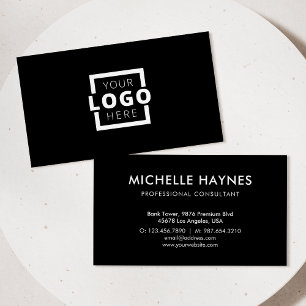 Carte De Visite Logo d'entreprise personnalisé Entreprise moderne