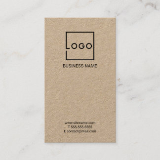 Carte De Visite Logo d'entreprise personnalisé professionnel
